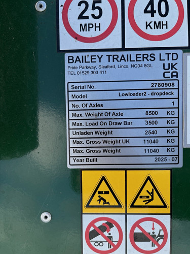 Bailey lowloader2 dropdeck - lowloader2,