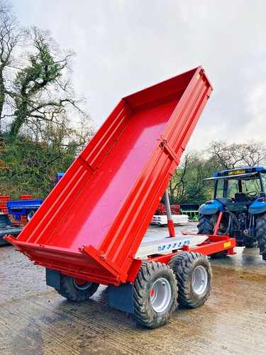 10t dropside tipping - 8t,