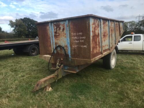 Dump trailer ton - ton,