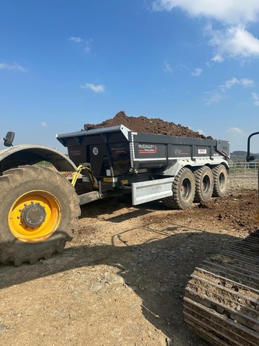 Mccauley tonne dump trailer - tonne,