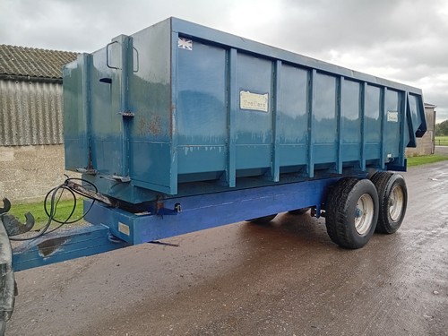 Dump trailer grain muck - trailer,