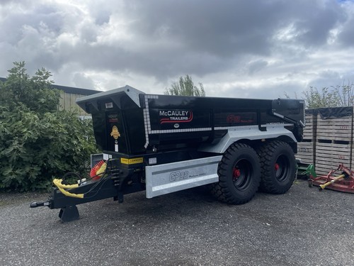 Ton dump trailer hardox - 22,